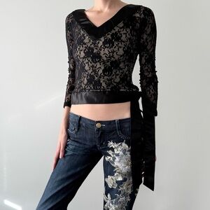90s annex lace blouse